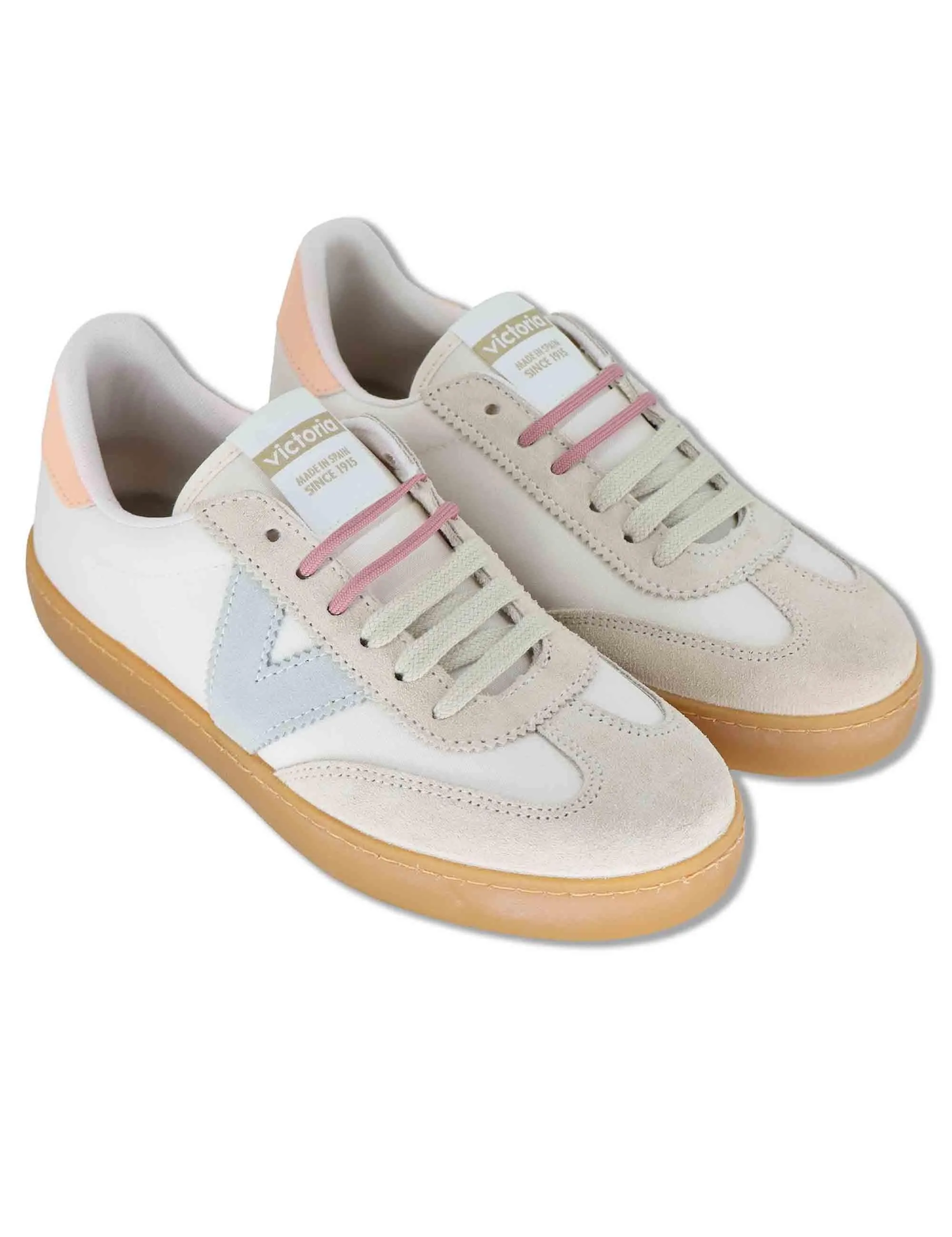 Sneakers Berlin in pelle bianca Donna 1126230 20_Blanco sold by Spatarella product image thumbnail 3