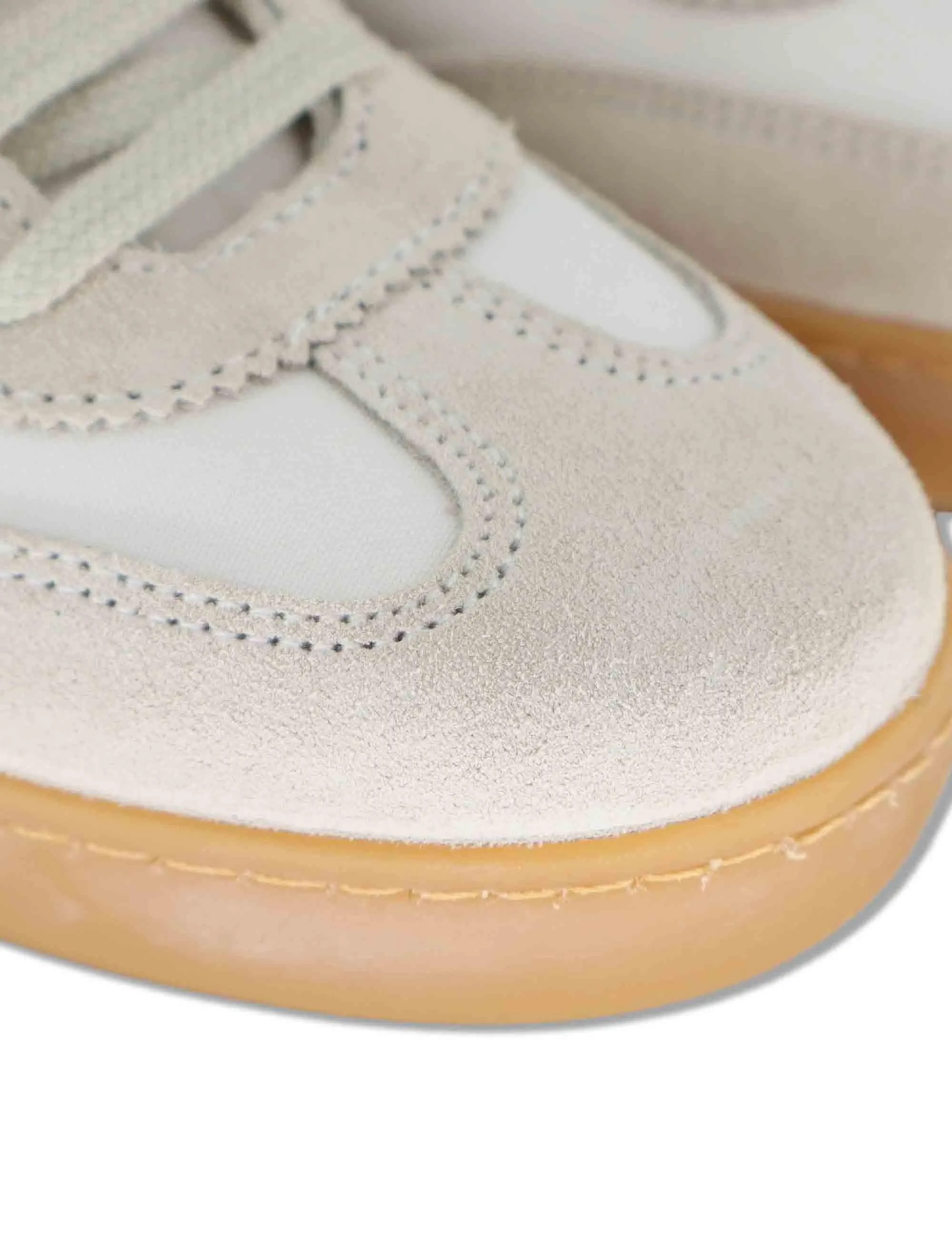 Sneakers Berlin in pelle bianca Donna 1126230 20_Blanco sold by Spatarella product image thumbnail 4