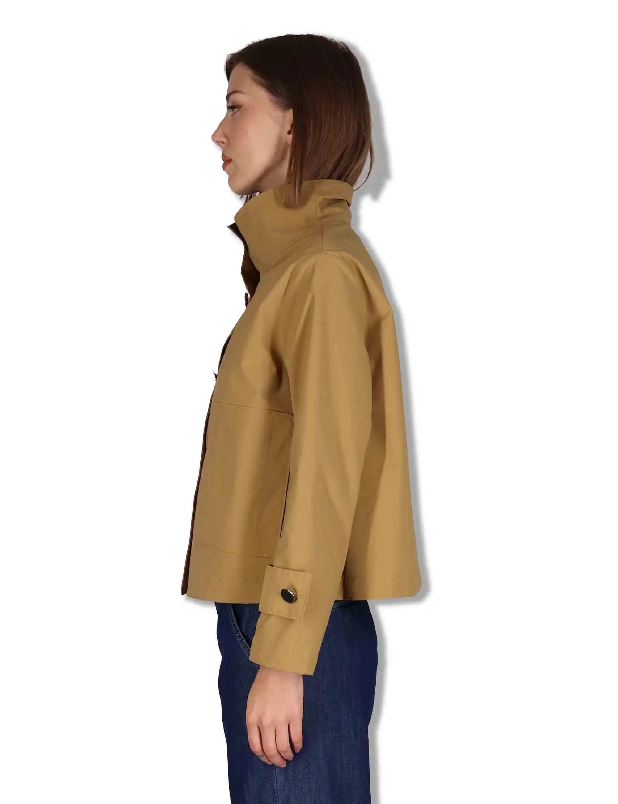 Giacche Montelupo in tessuto cammello collo sceso Donna 50260018 034 sold by Spatarella product image thumbnail 5