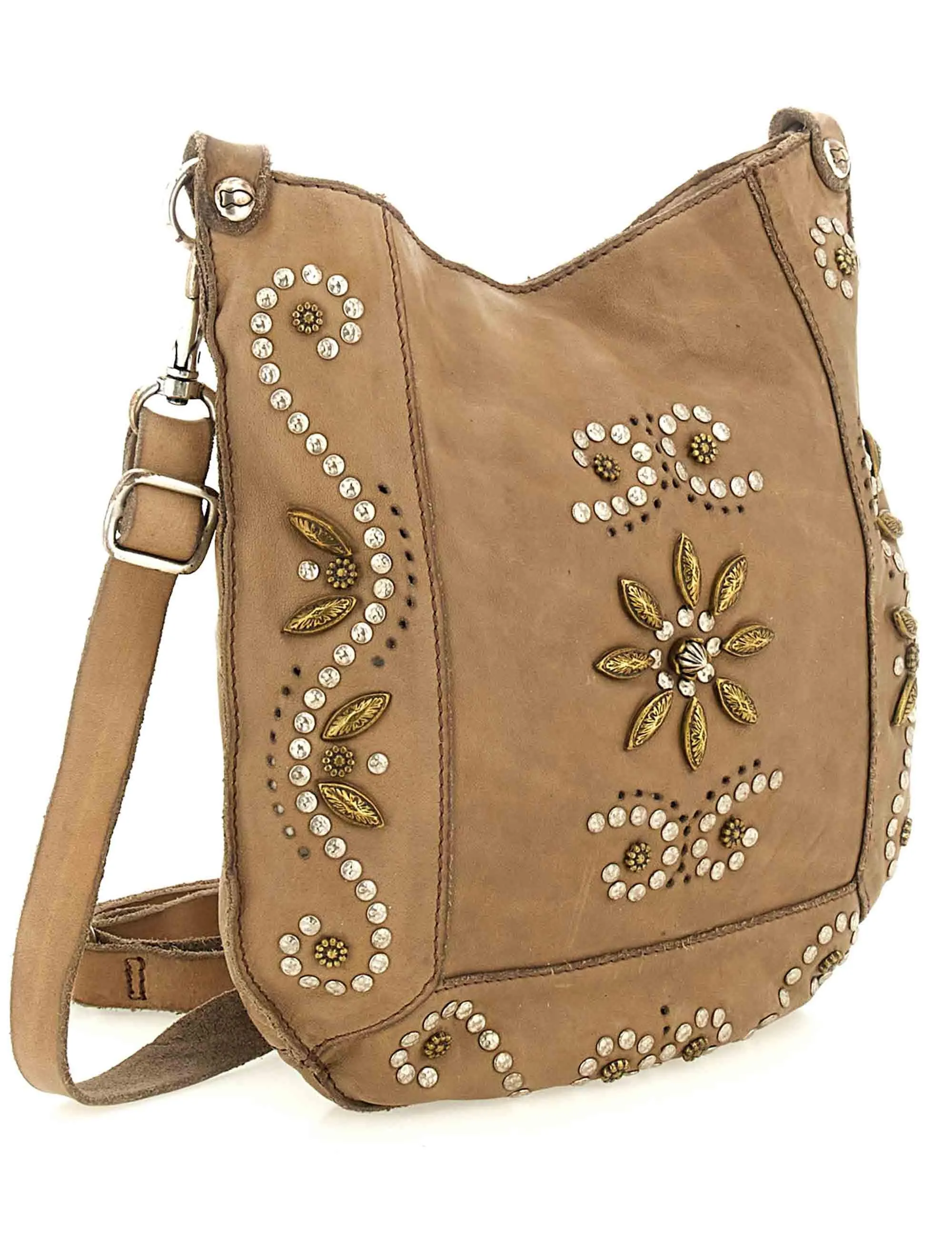 Borse Nora in pelle beige con borchie e tracolla Donna C035340ND X3014 C0539 sold by Spatarella product image thumbnail 2
