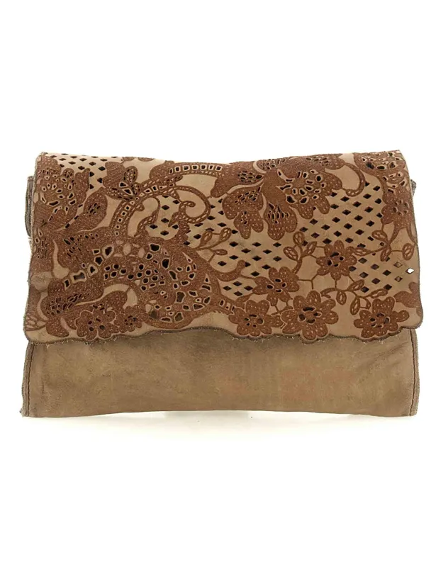 Borse Denise in pelle cuoio naturale con tracolla Donna C040640ND X3019 C0539 made by Campomaggi