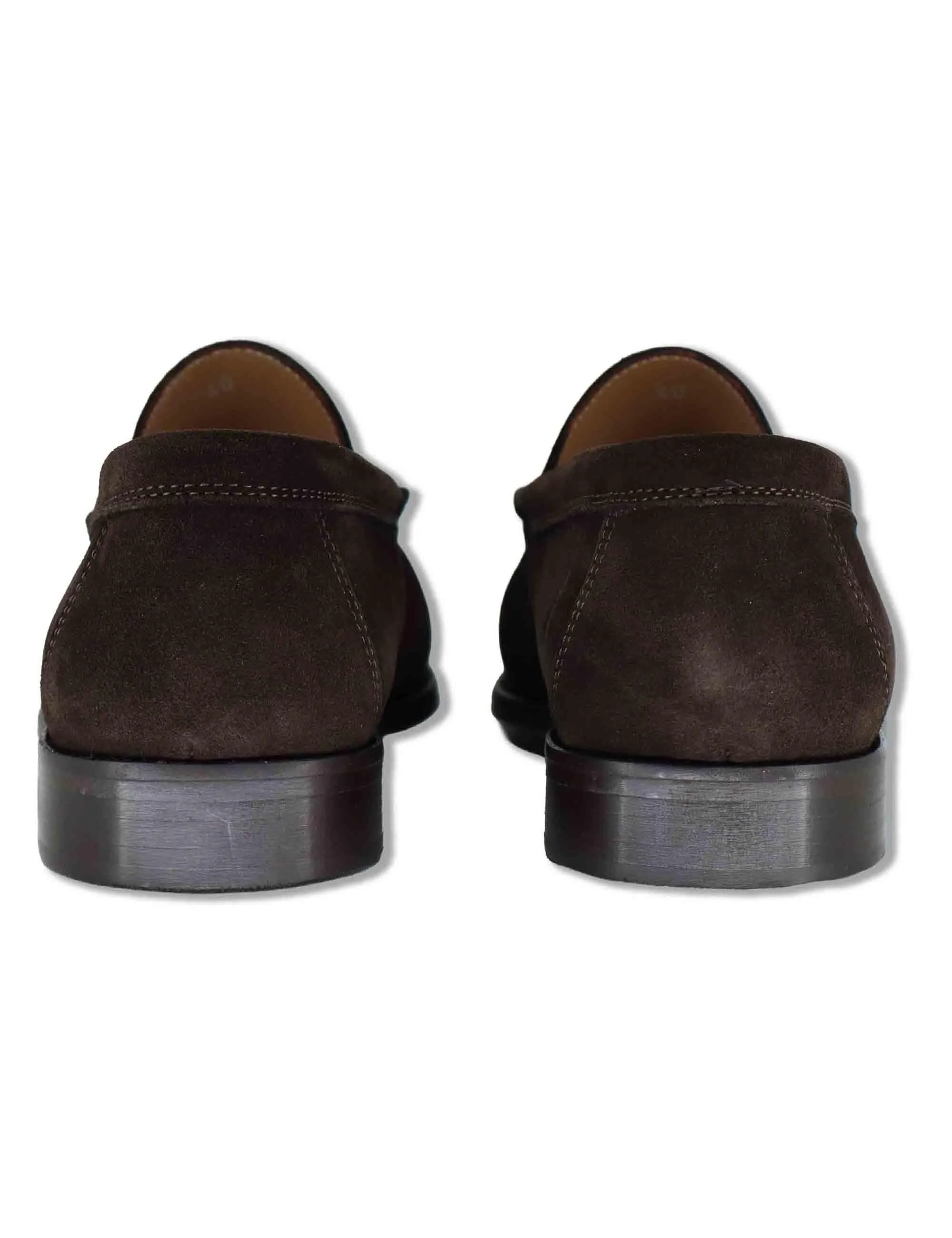 Mocassini Tassel in camoscio marrone con suola in cuoio Uomo SPSBG1020 014 sold by Spatarella product image thumbnail 5