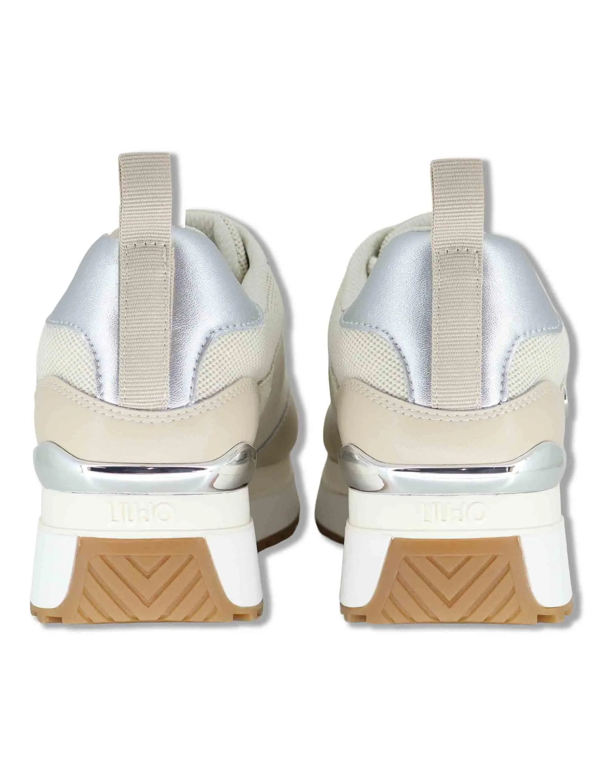 Sneakers donna in pelle e tessuto beige Donna MAXI WONDER 97 BIS ROPE sold by Spatarella product image thumbnail 5