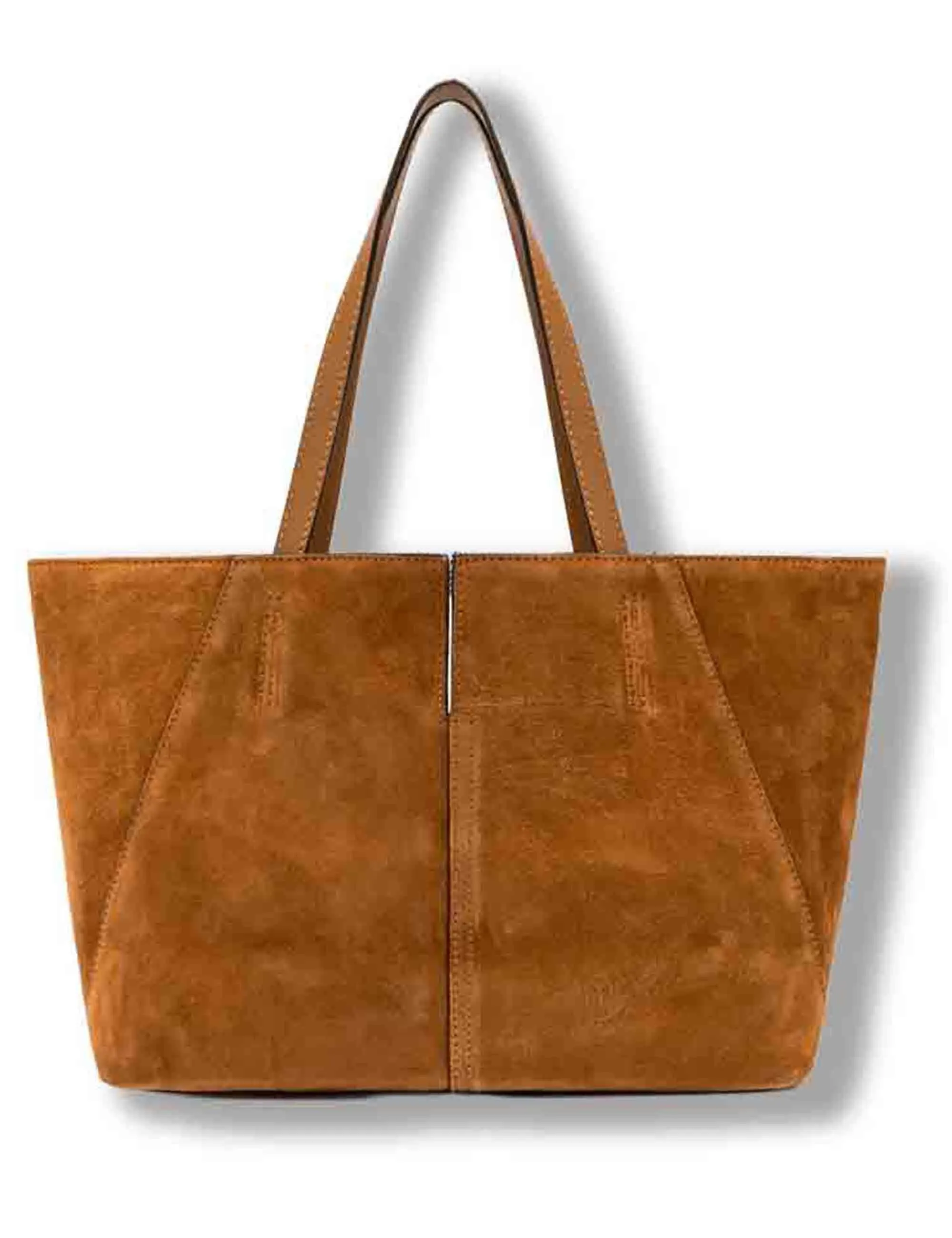 Shopper Maya in camsocio camel con doppi manici Donna BS12175 CM-FRSH 1478 sold by Spatarella product image thumbnail 3