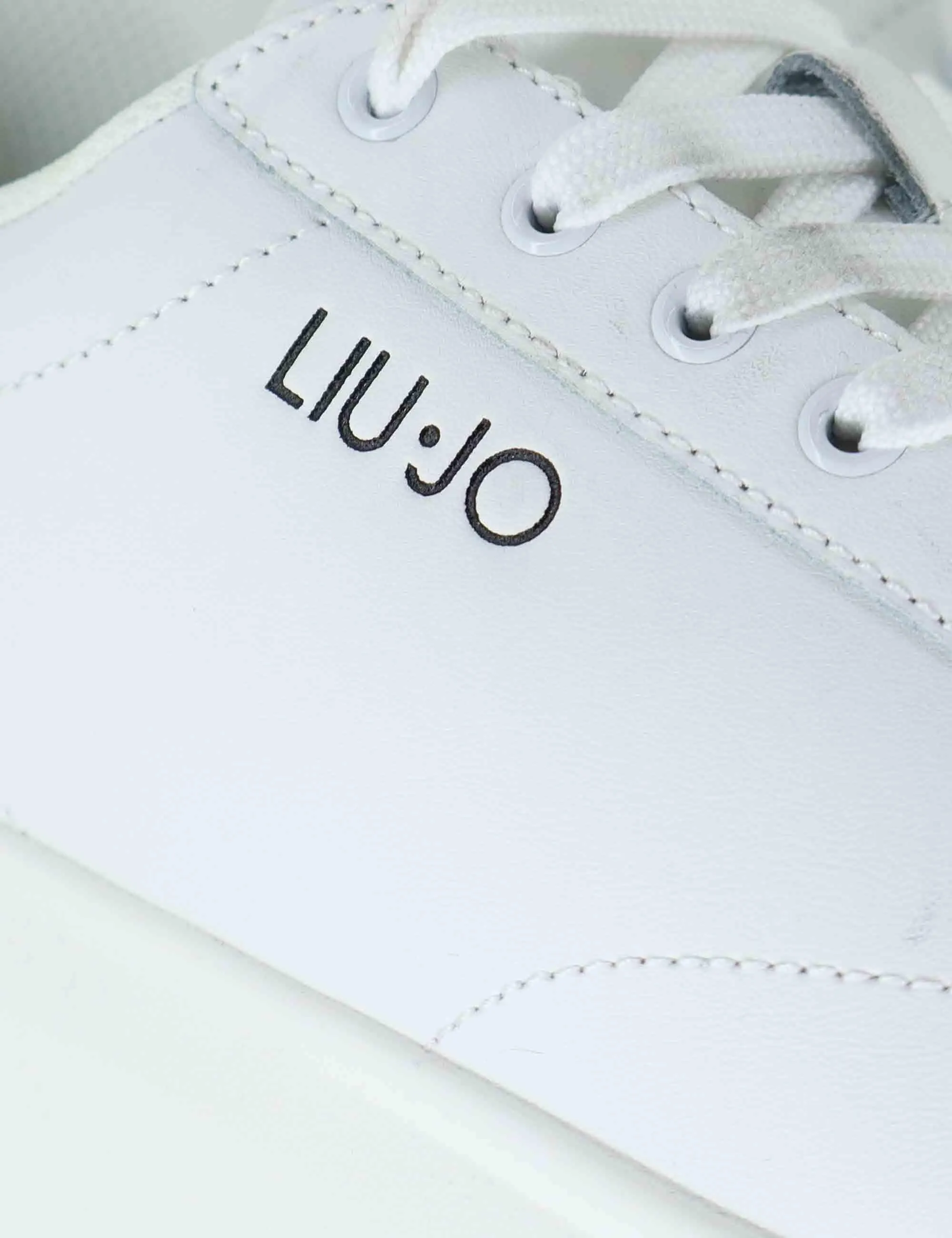 Sneakers in pelle bianca con suola alta Uomo BIG 01 WHITE sold by Spatarella product image thumbnail 4