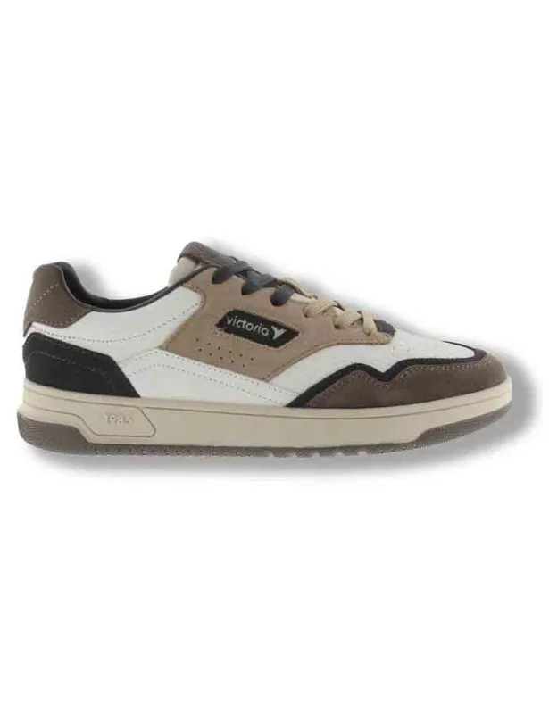 Sneakers C80 Casual in pelle bianca con inserti in camoscio Uomo 8800130 30 Marino made by Spatarella