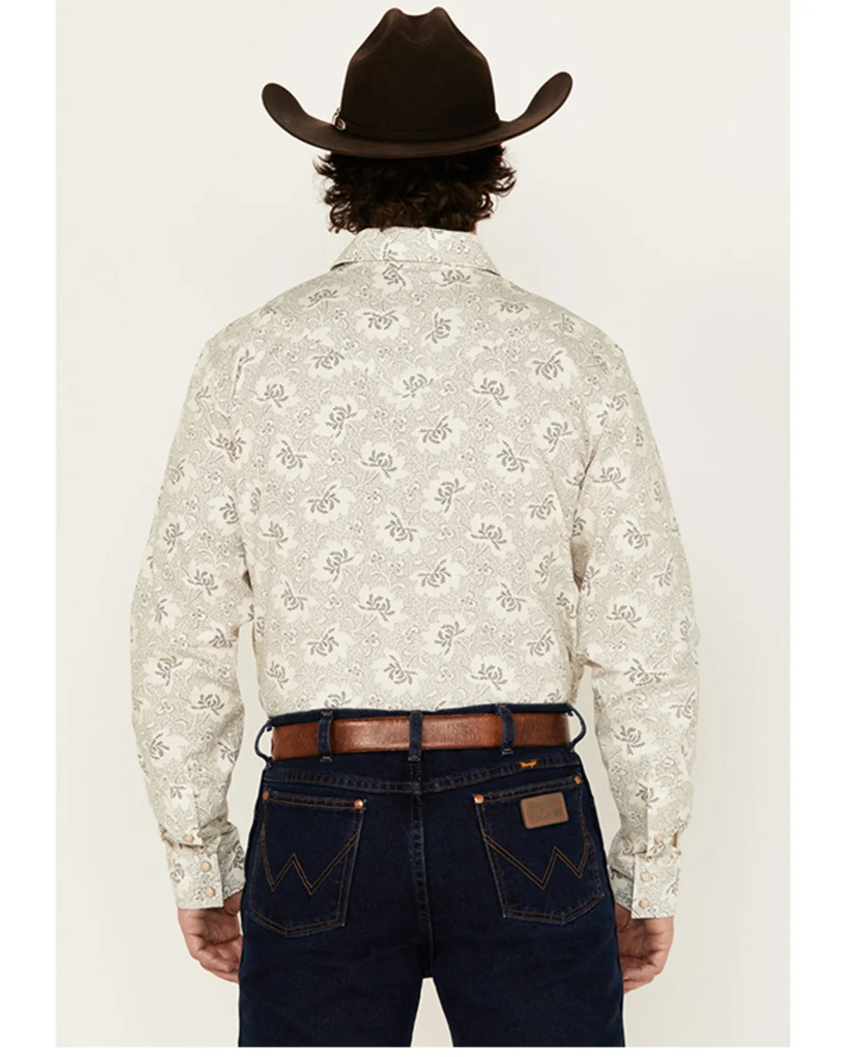 Cody James Men's Treven Floral Print Long Sleeve Snap Western Shirt - Tall sold by Cody James product image thumbnail 4