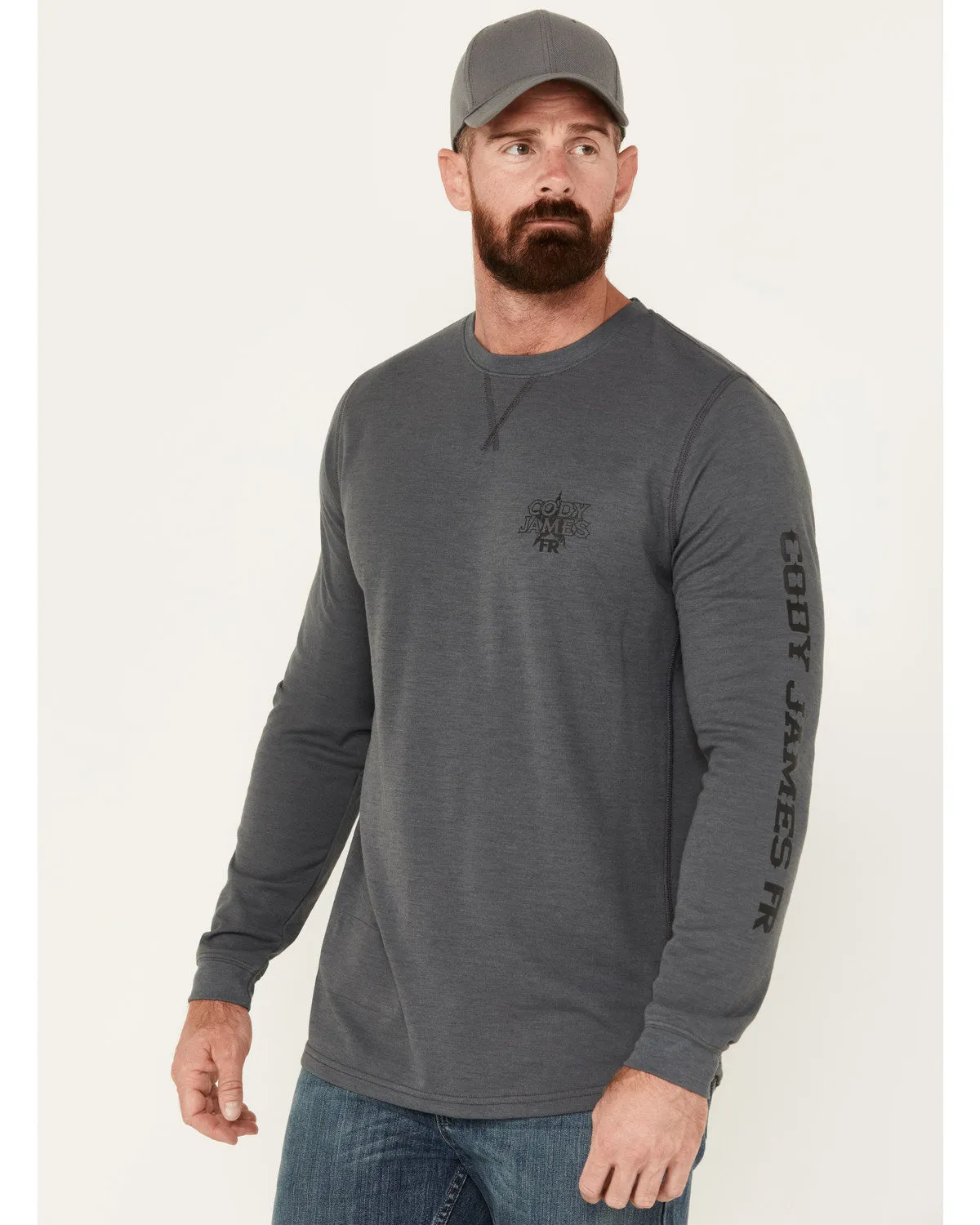 Cody James Men's FR Long Sleeve Graphic Work T-Shirt sold by Cody James product image thumbnail 2