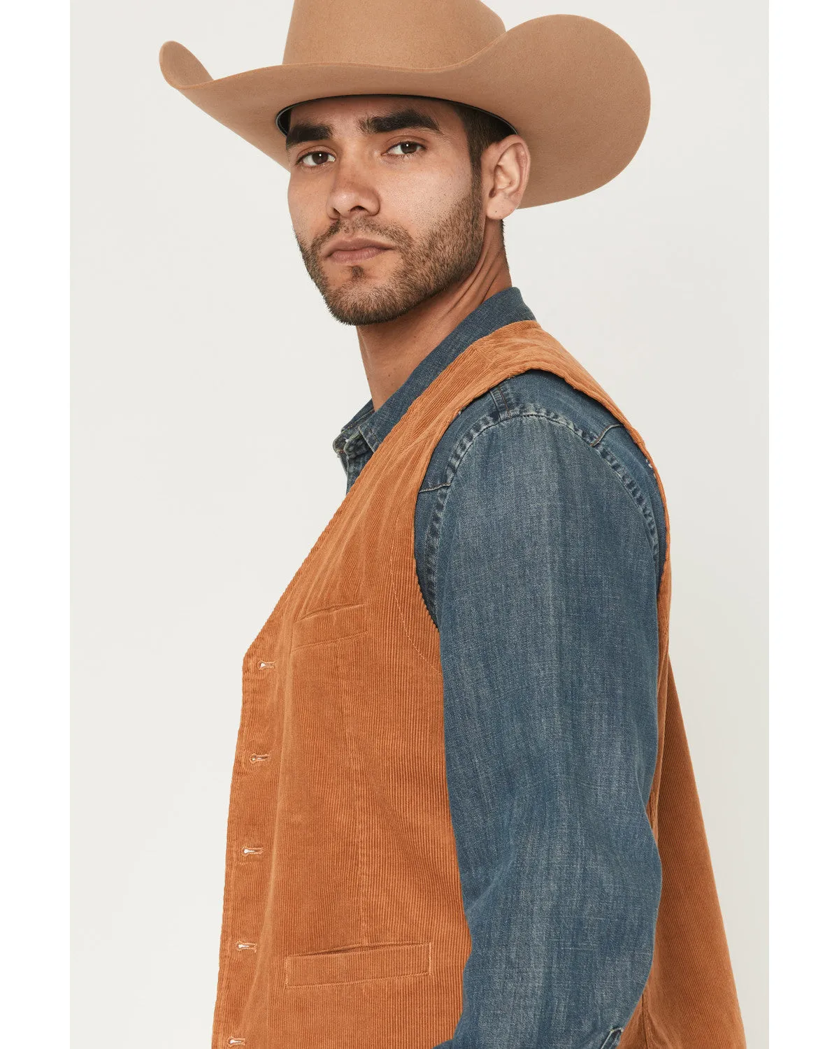 Cody James Men's William Corduroy Button-Down Vest sold by Cody James product image thumbnail 2