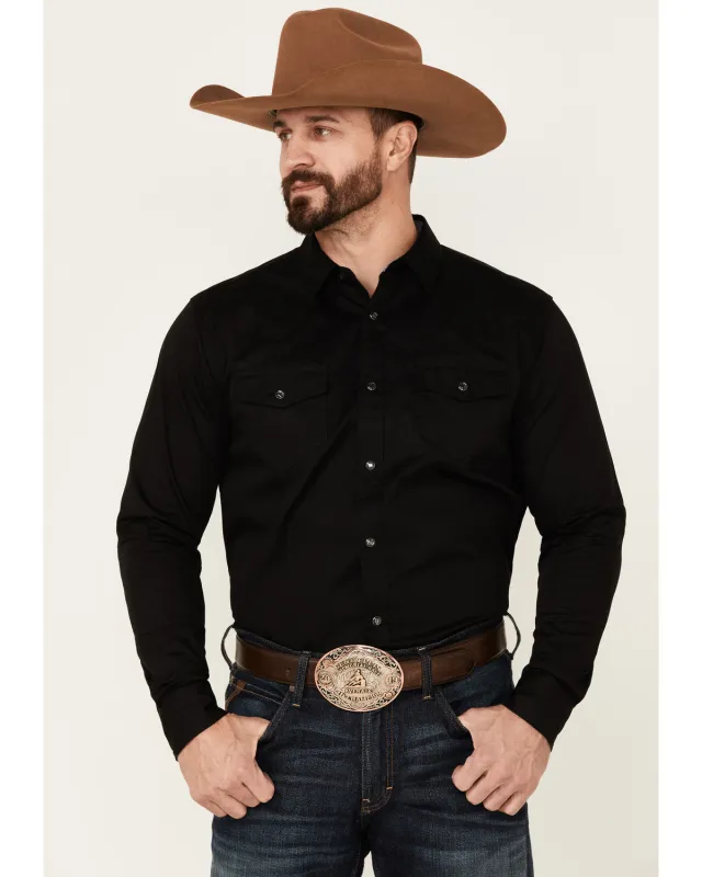 Cody James Men's Solid Treadstone Long Sleeve Snap Western Shirt - Big sold by Cody James
