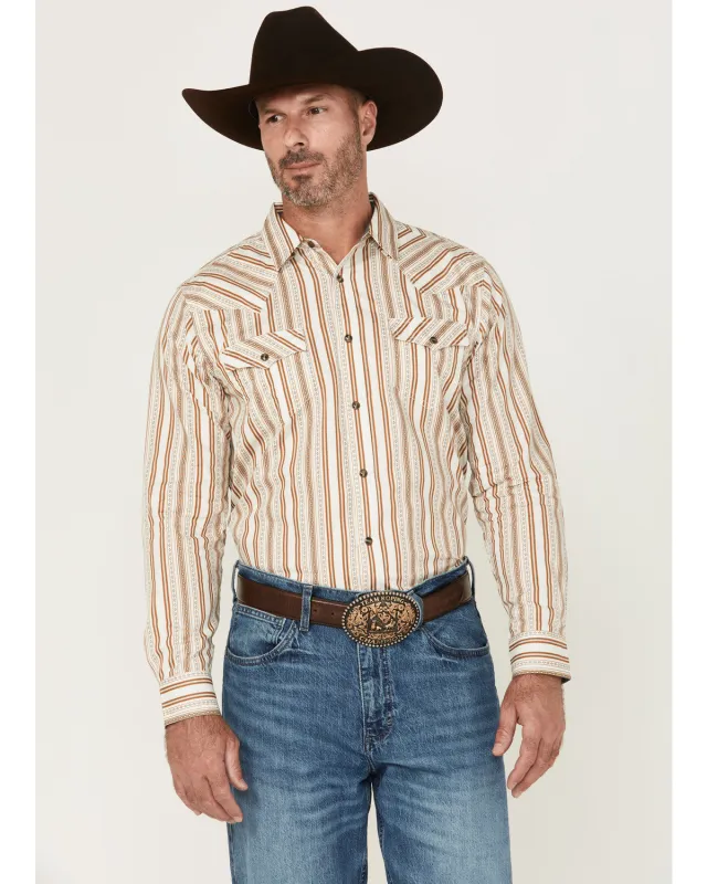 Cody James Men's Sierra Southwestern Striped Long Sleeve Snap Western Shirt sold by Cody James