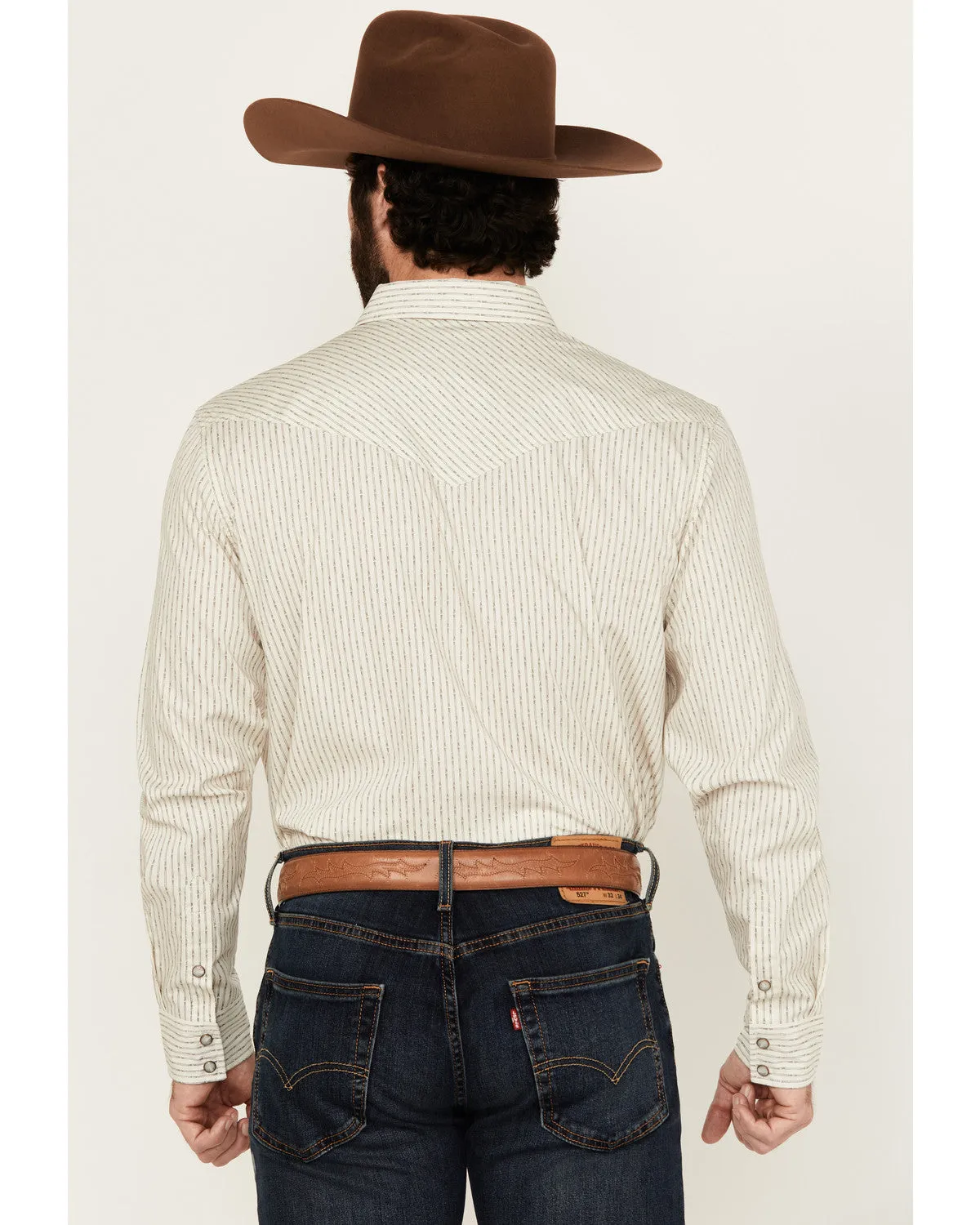 Cody James Men's Rex Striped Long Sleeve Snap Western Shirt - Tall sold by Cody James product image thumbnail 4