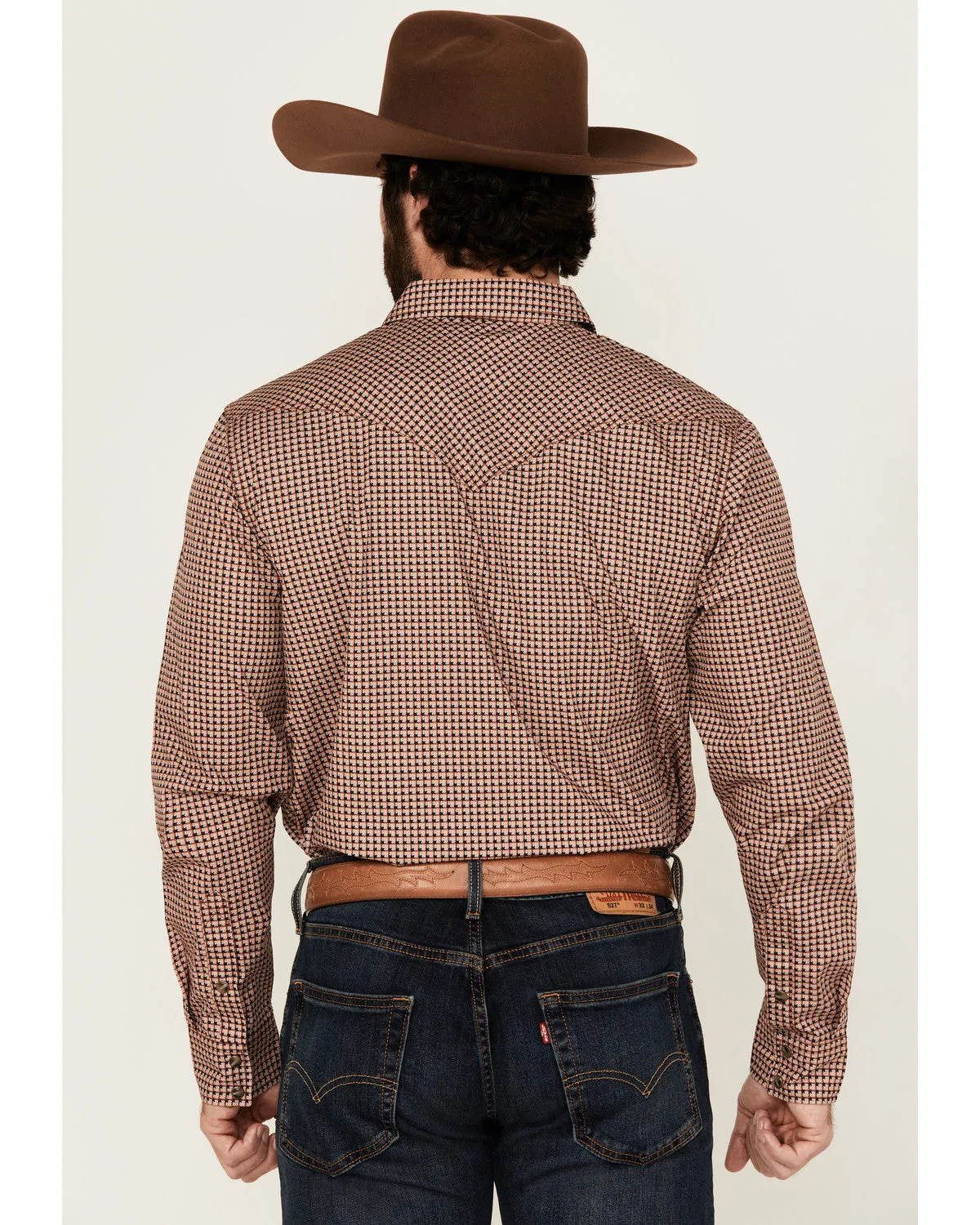 Cody James Men's Ramon Plaid Print Long Sleeve Snap Western Shirt - Big sold by Cody James product image thumbnail 4