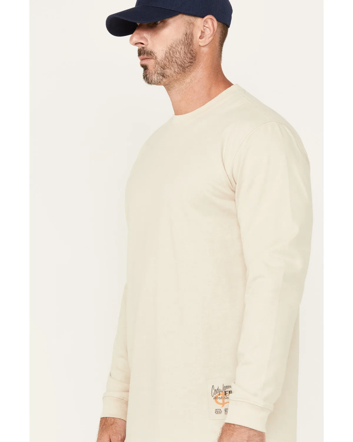 Cody James Men's FR Bull Long Sleeve Graphic Work T-Shirt sold by Cody James product image thumbnail 3