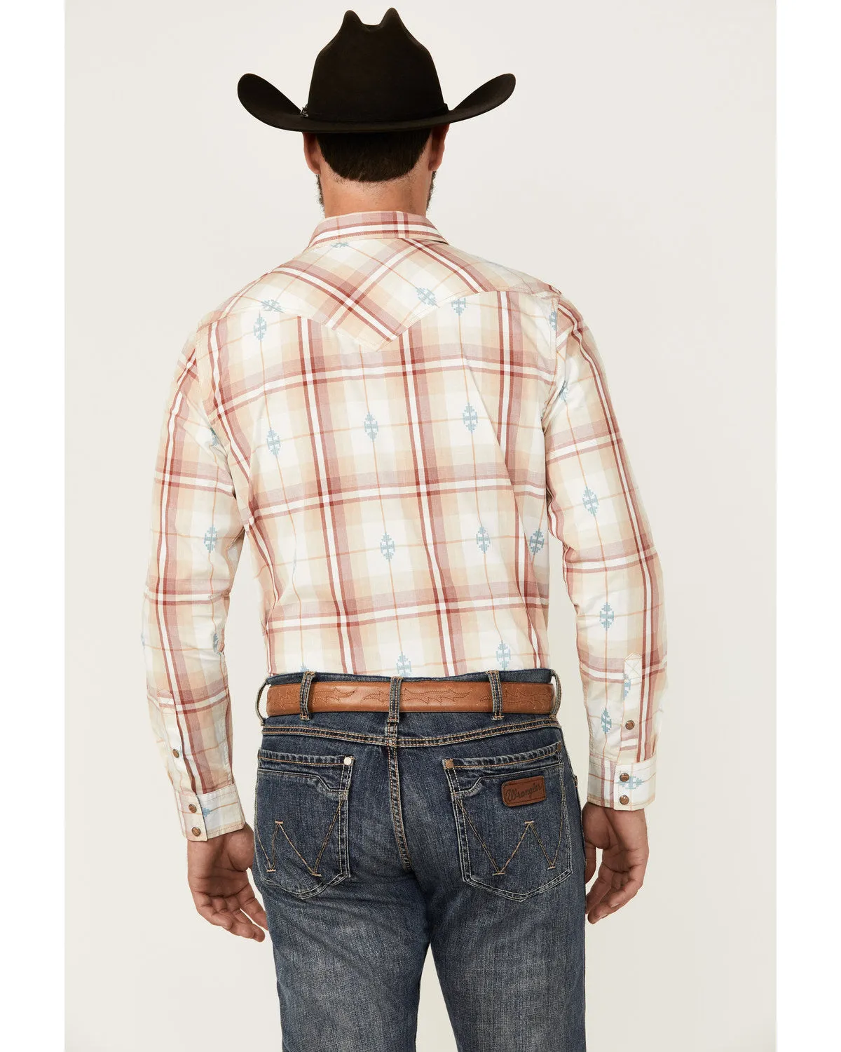 Cody James Men's Samba Plaid Print Long Sleeve Snap Western Shirt - Tall sold by Cody James product image thumbnail 4