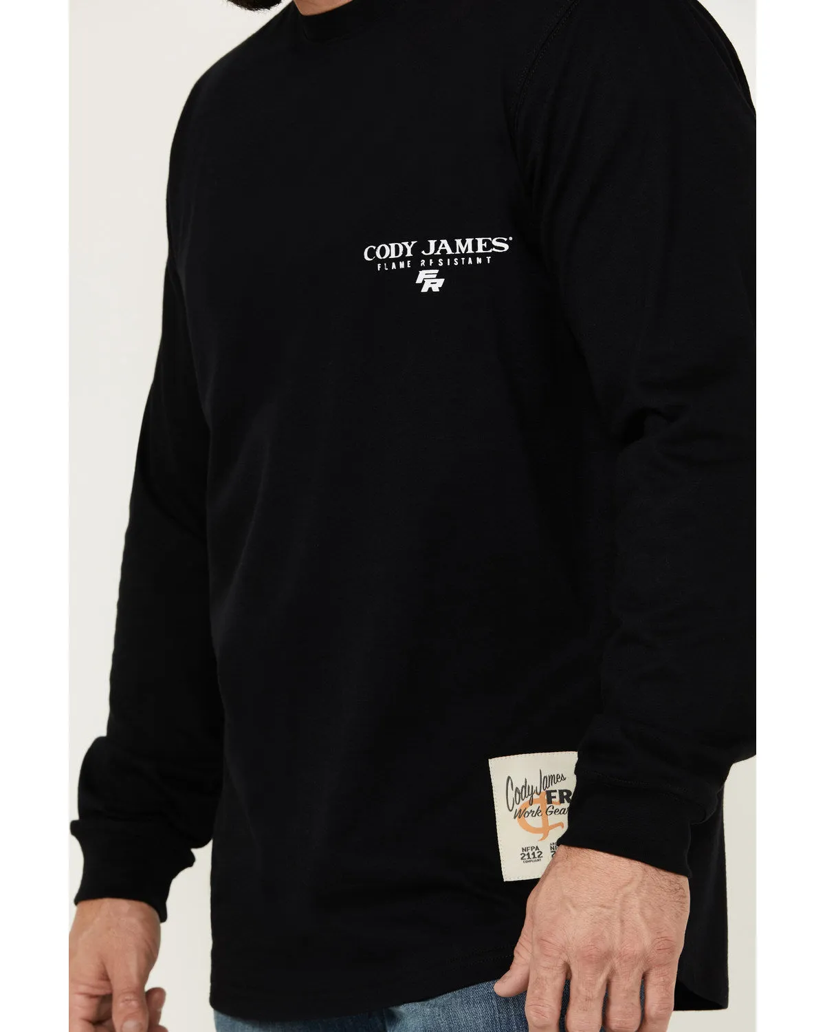 Cody James Men's FR Graphic Long Sleeve Graphic Work T-Shirt sold by Cody James product image thumbnail 3