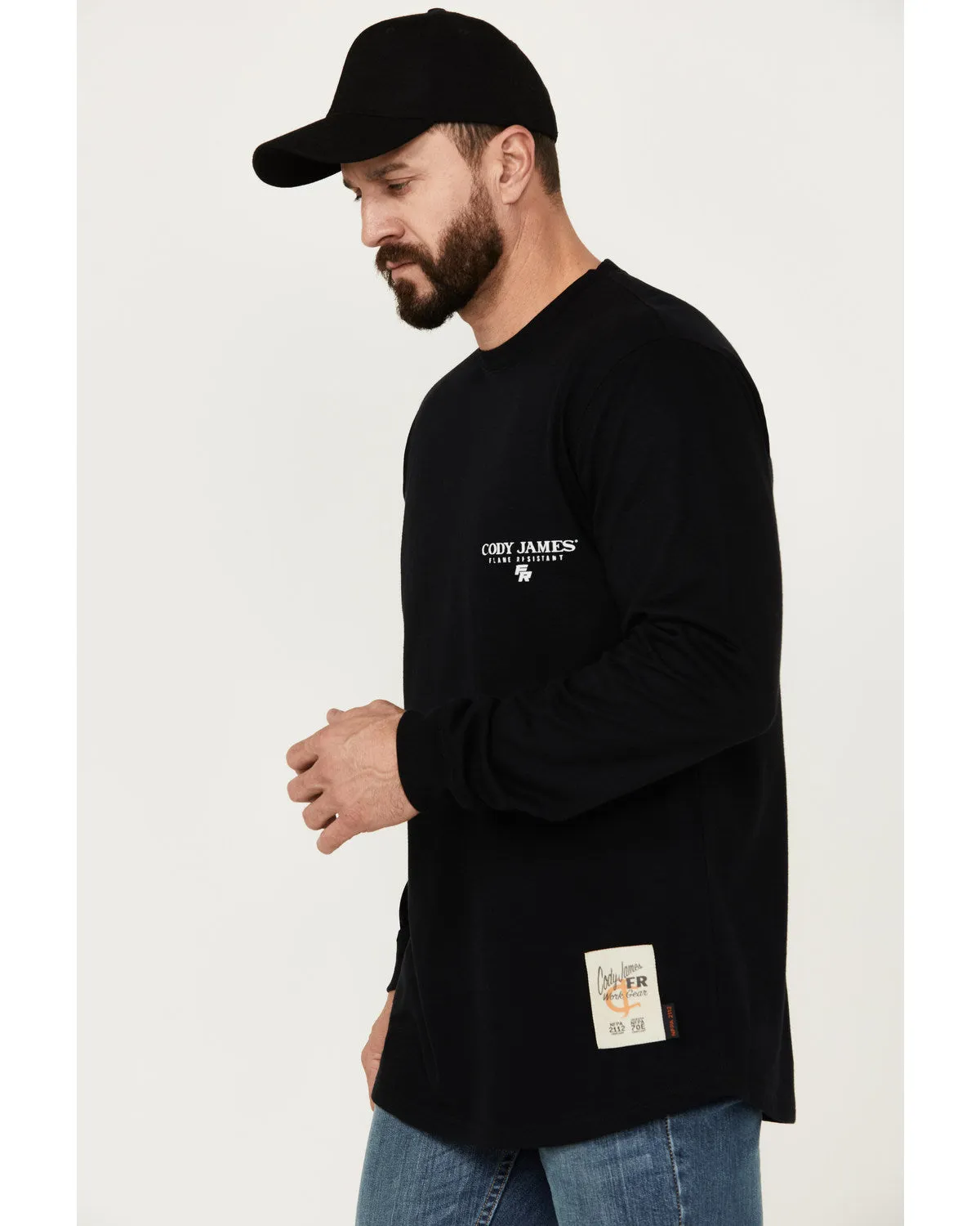 Cody James Men's FR Graphic Long Sleeve Graphic Work T-Shirt sold by Cody James product image thumbnail 4