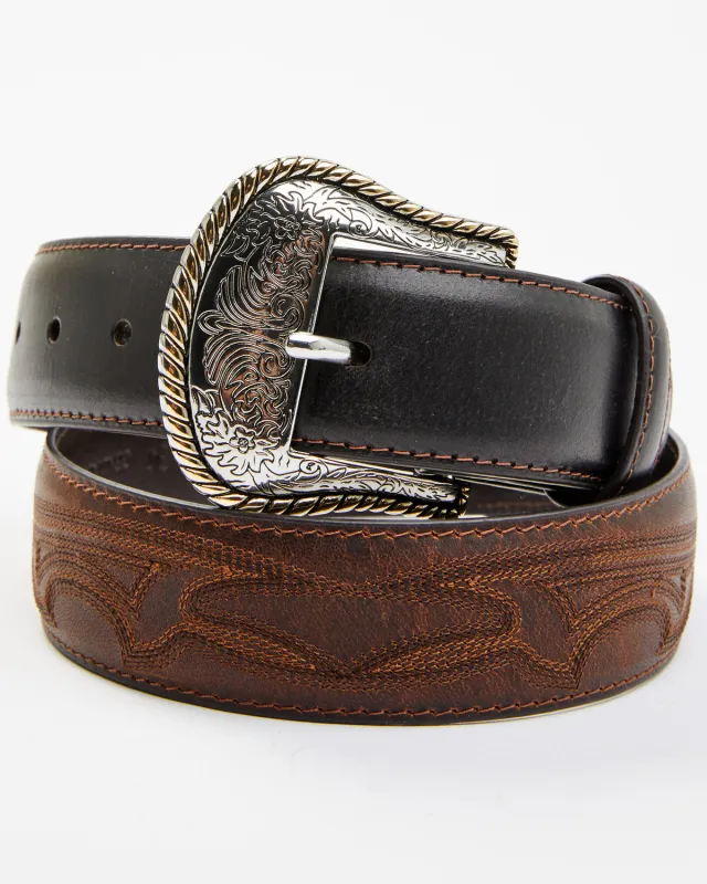 Cody James Men's Two-Toned Concho Accent Belt sold by Cody James
