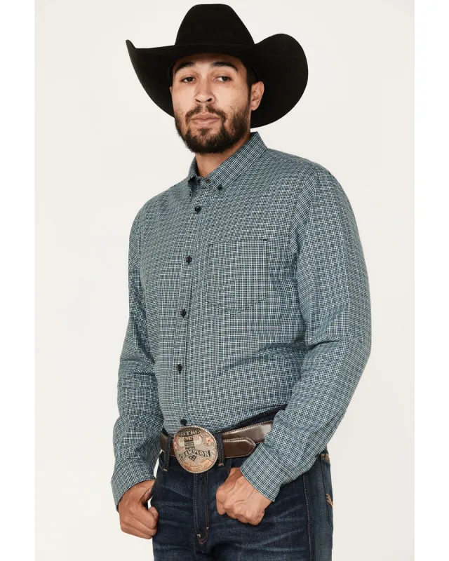 Cody James Men's Small Plaid Button Down Western Shirt sold by Cody James