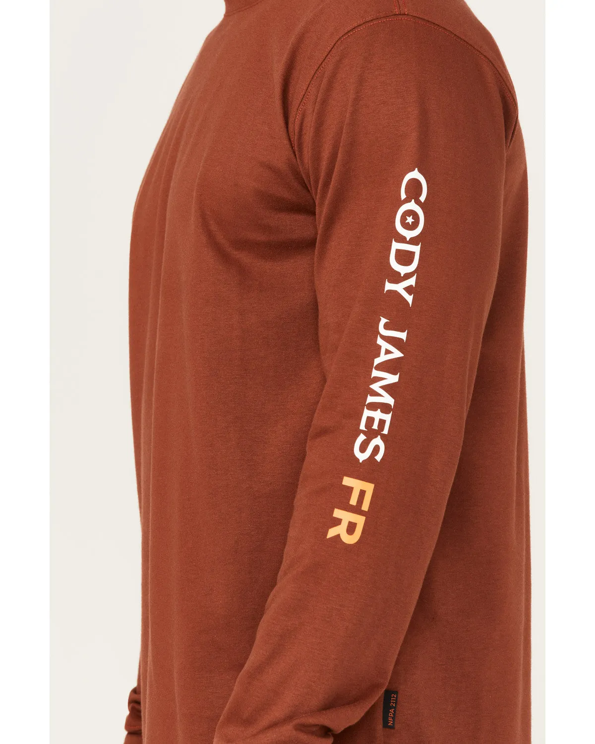Cody James Men's FR Logo Long Sleeve Work T-Shirt - Tall sold by Cody James product image thumbnail 3