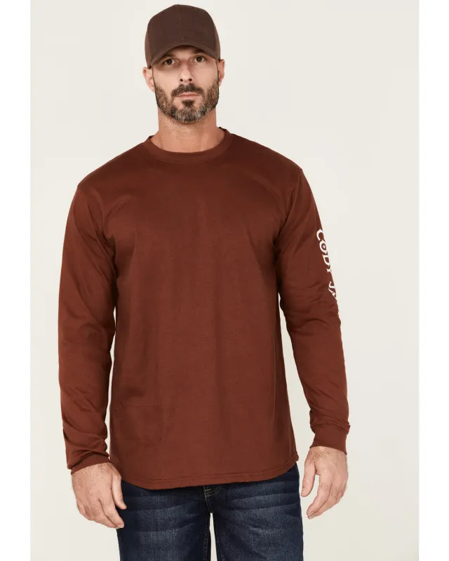 Cody James Men's FR Logo Long Sleeve Work T-Shirt sold by Cody James
