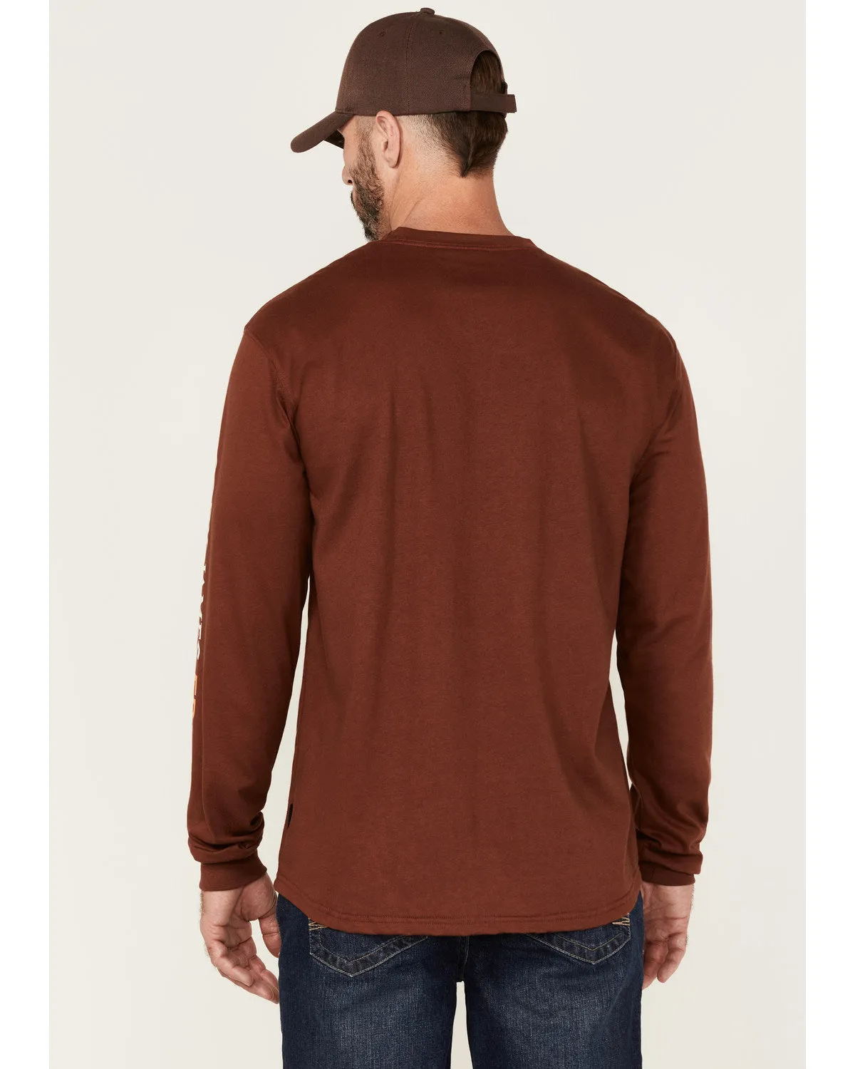 Cody James Men's FR Logo Long Sleeve Work T-Shirt sold by Cody James product image thumbnail 4
