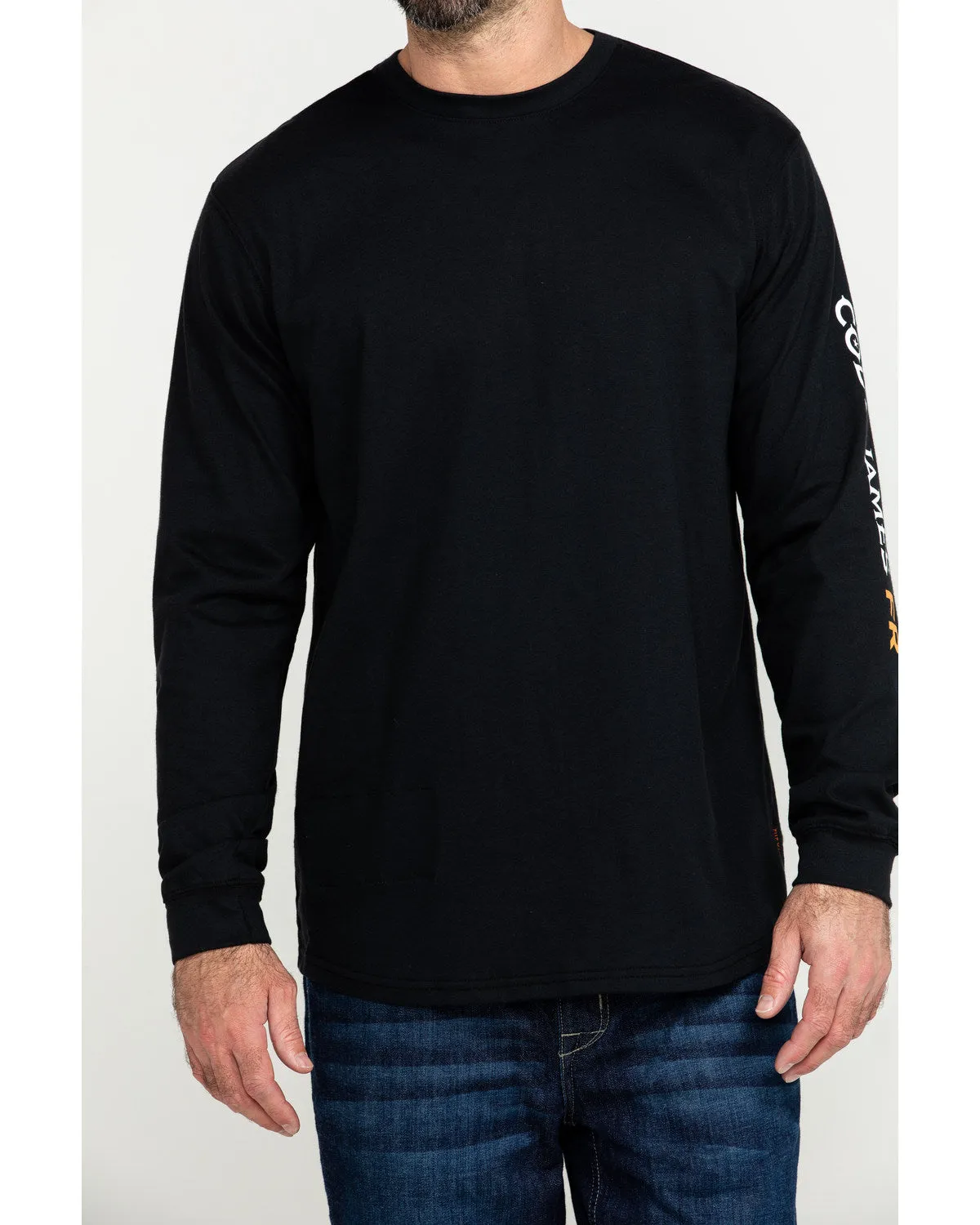 Cody James Men's FR Logo Long Sleeve Work Shirt - Tall sold by Cody James product image thumbnail 4