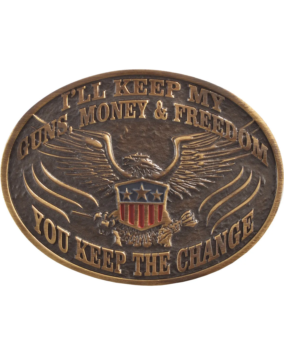 Cody James Men's I'll Keep My Guns Belt Buckle sold by Cody James