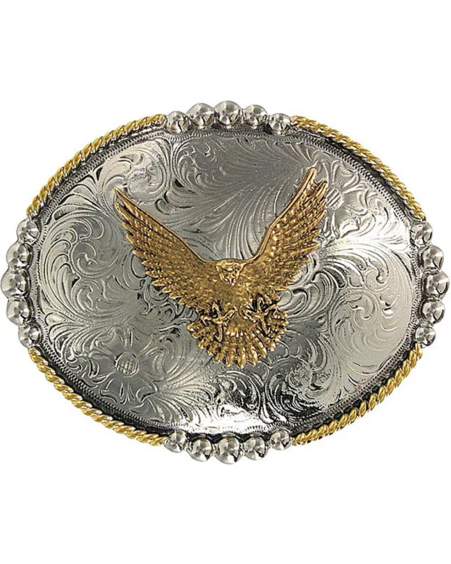 Cody James Men's Oval Eagle Belt Buckle sold by Cody James
