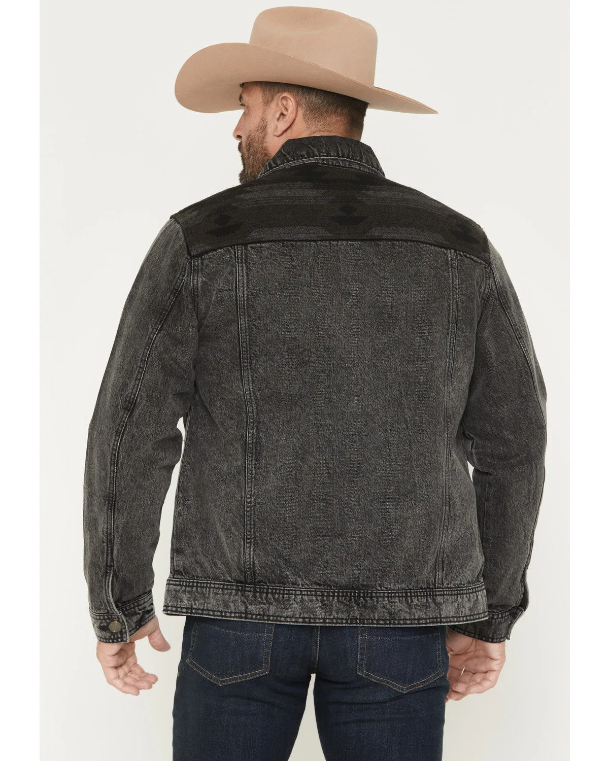 Cody James Men's Blanket Yoke Denim Jacket sold by Cody James product image thumbnail 4
