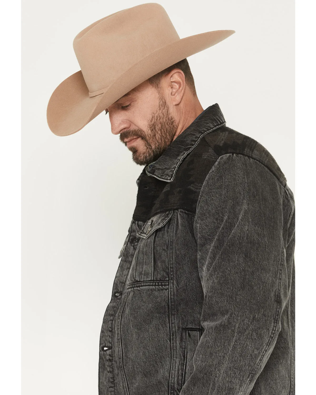 Cody James Men's Blanket Yoke Denim Jacket sold by Cody James product image thumbnail 2