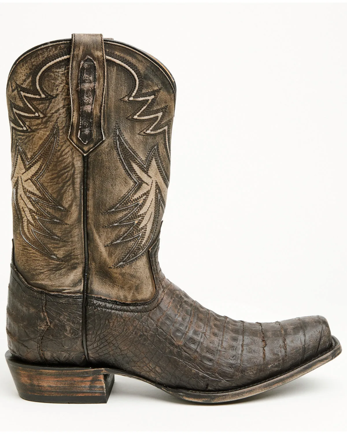 Cody James Black 1978® Men's The Alston Exotic Caiman Belly Western Boots - Square Toe sold by Cody James product image thumbnail 2
