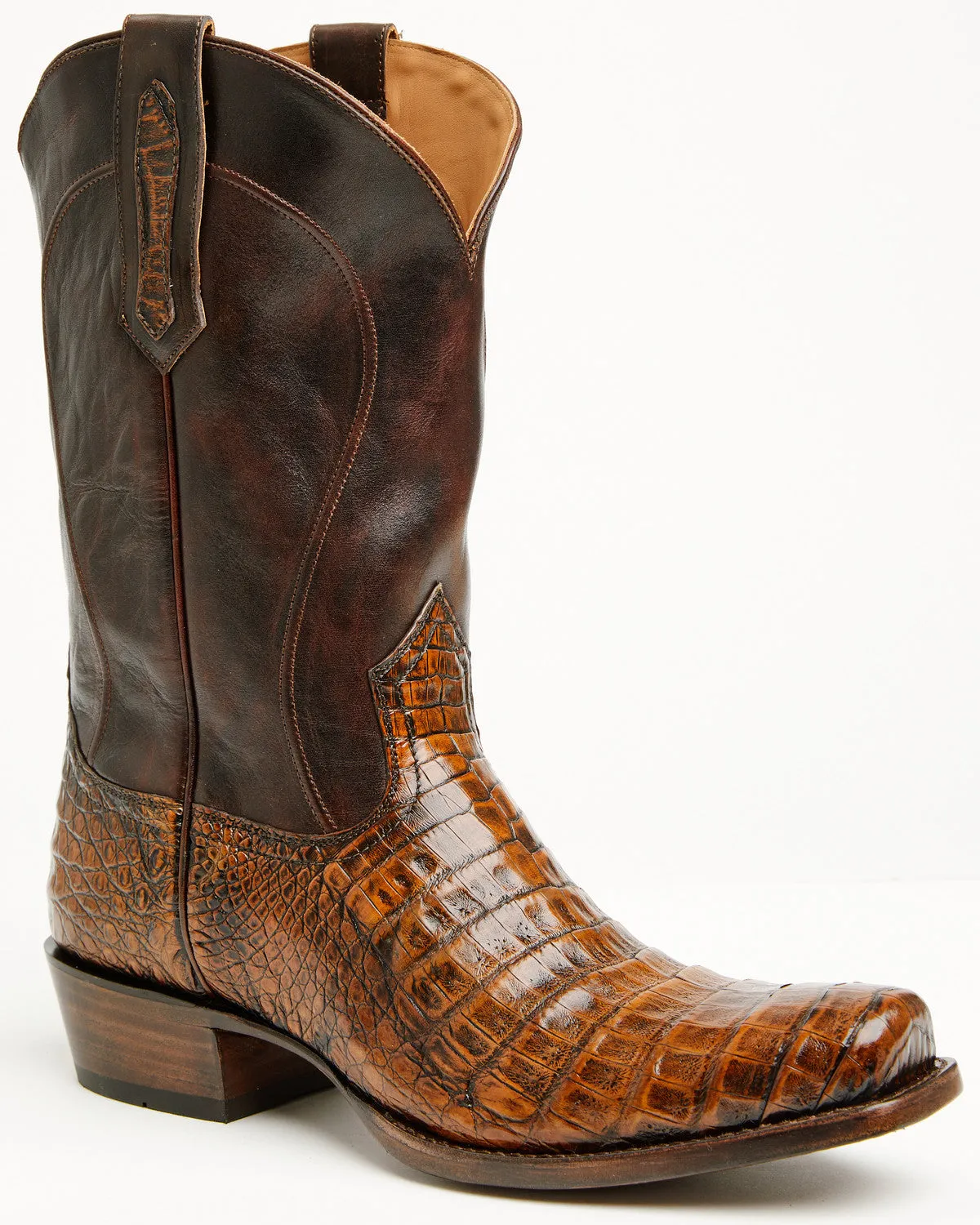 Cody James Black 1978® Men's The Mason Exotic Caiman Western Boots - Square Toe sold by Cody James