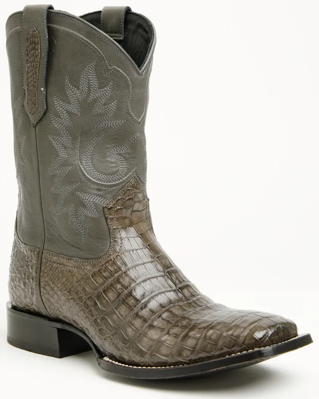 Cody James Black 1978® Men's The Hayward Exotic Caiman Belly Western Boots - Broad Square Toe sold by Cody James