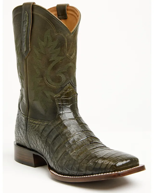 Cody James Black 1978® Men's The Hayward Exotic Caiman Belly Western Boots - Broad Square Toe sold by Cody James