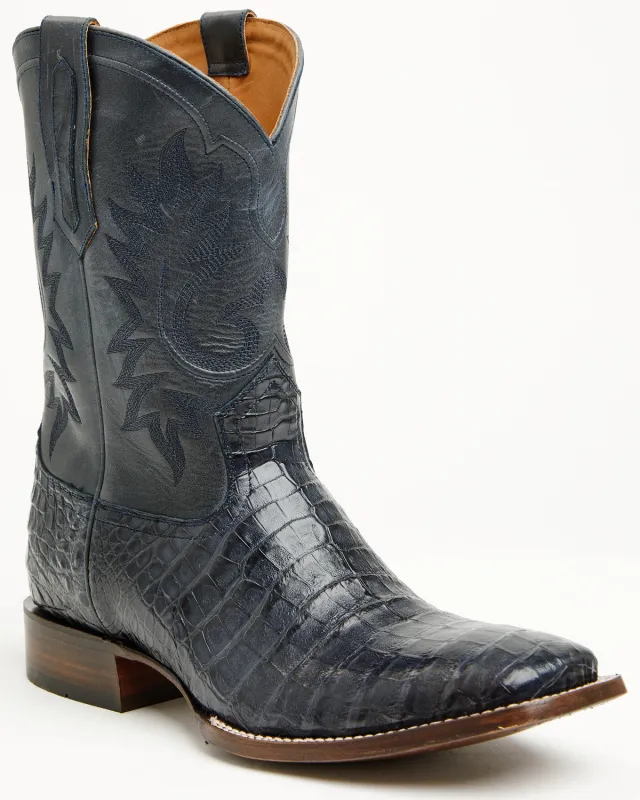 Cody James Black 1978® Men's The Hayward Exotic Caiman Western Boots - Broad Square Toe sold by Cody James