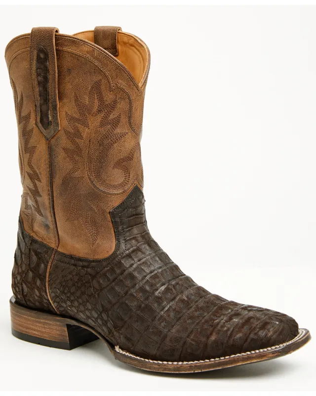 Cody James Black 1978® Men's The Hayward Exotic Caiman Belly Western Boots - Broad Square Toe sold by Cody James
