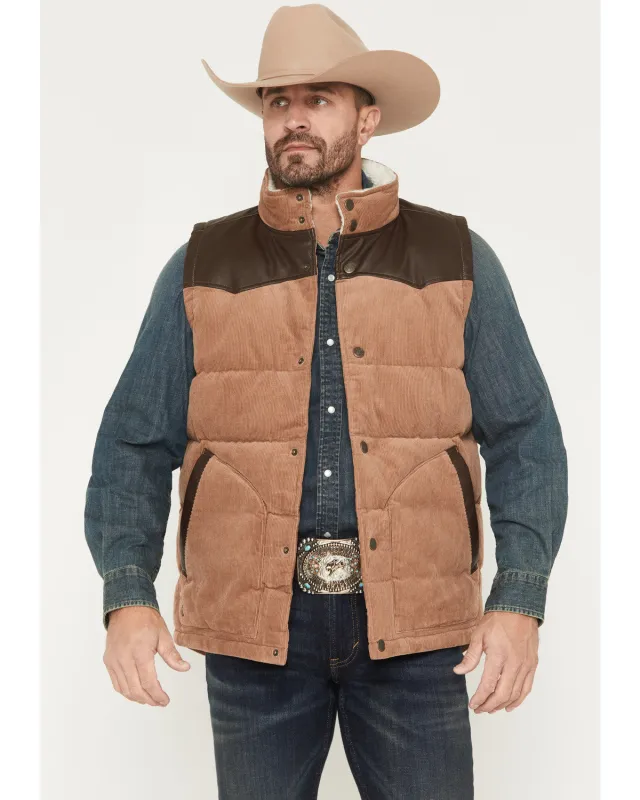 Cody James Men's Lonoke Corduroy Puffer Vest sold by Cody James