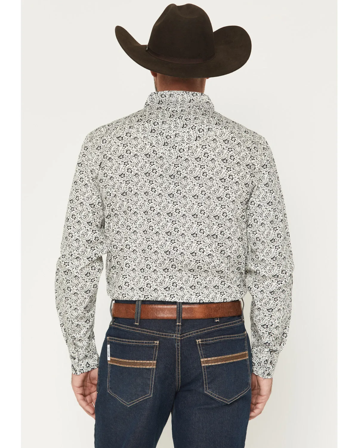 Cody James Men's Sunset Rider Floral Print Long Sleeve Snap Western Shirt sold by Cody James product image thumbnail 4