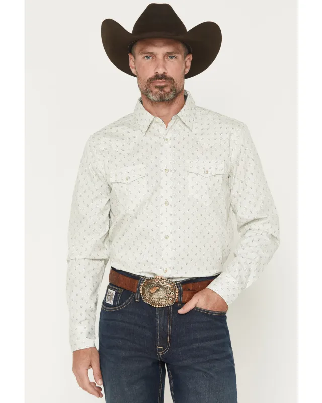 Cody James Men's Rocky Range Paisley Print Long Sleeve Snap Western Shirt sold by Cody James