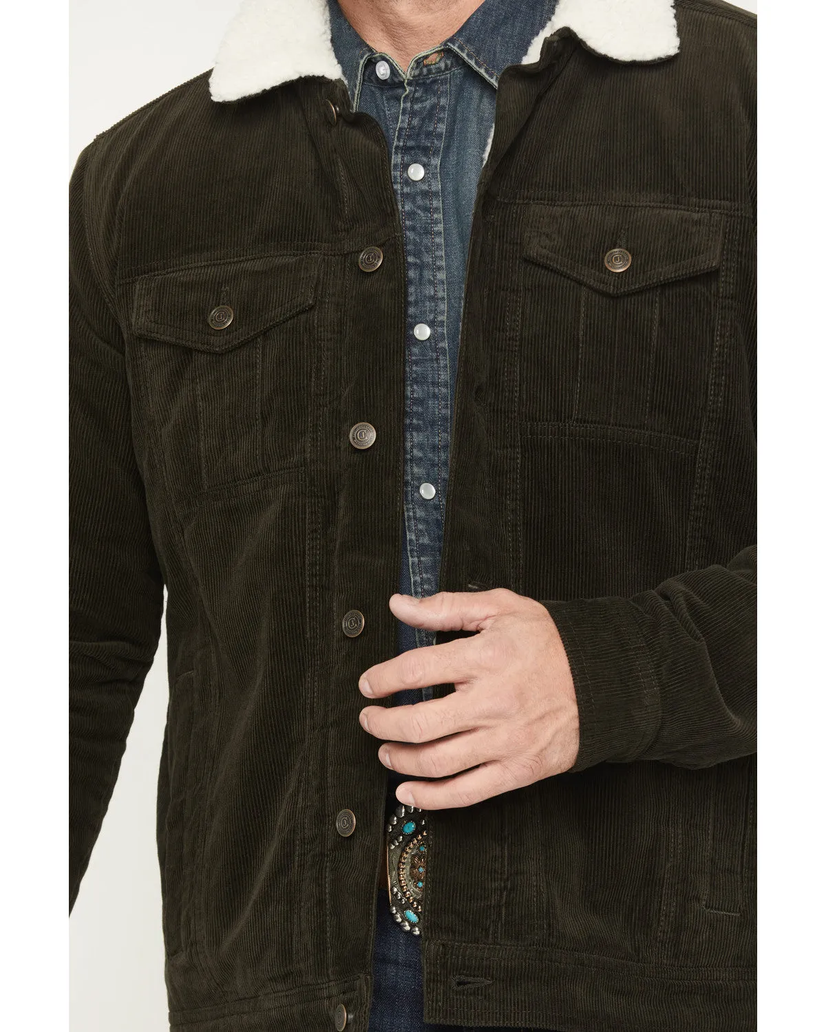 Cody James Men's Ozark Sherpa Lined Corduroy Jacket sold by Cody James product image thumbnail 3