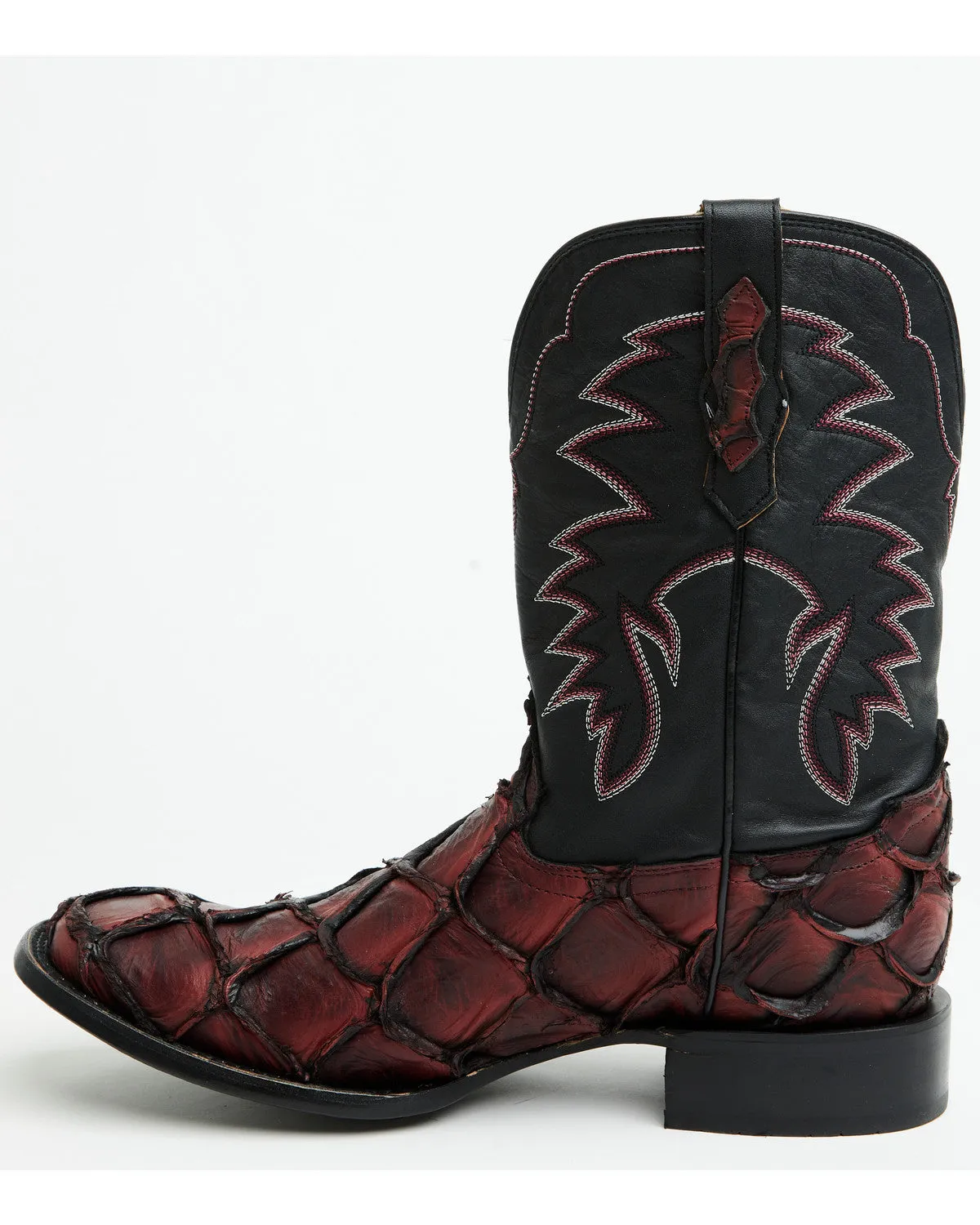 Cody James Men's Exotic Pirarucu Western Boots - Broad Square Toe sold by Cody James product image thumbnail 3