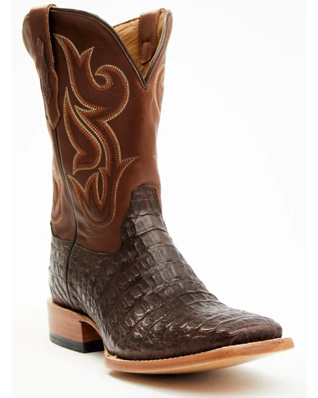 Cody James Men's Exotic Caiman Western Boots - Broad Square Toe sold by Cody James