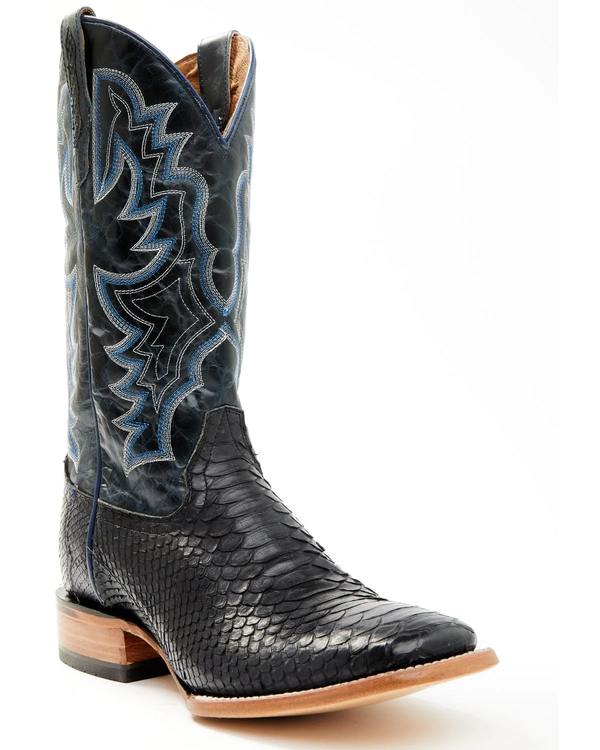 Cody James Men's Exotic Python Western Boots - Broad Square Toe sold by Cody James