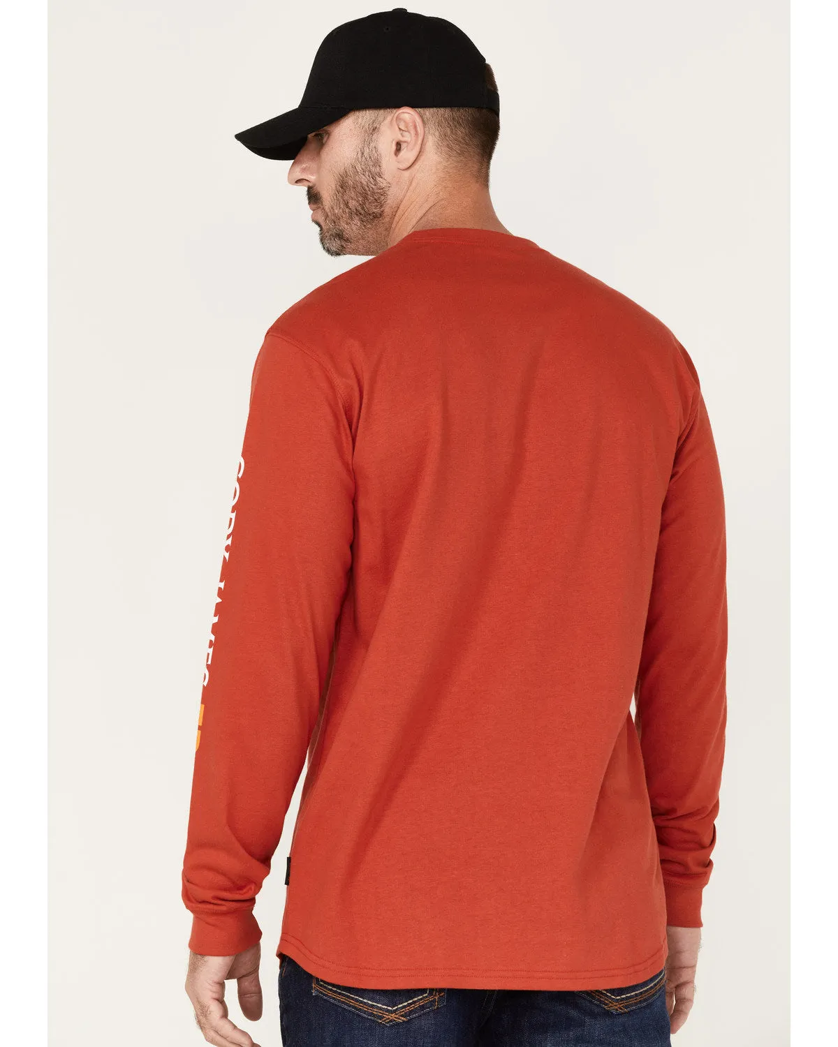 Cody James Men's FR Logo Long Sleeve Work T-Shirt sold by Cody James product image thumbnail 4