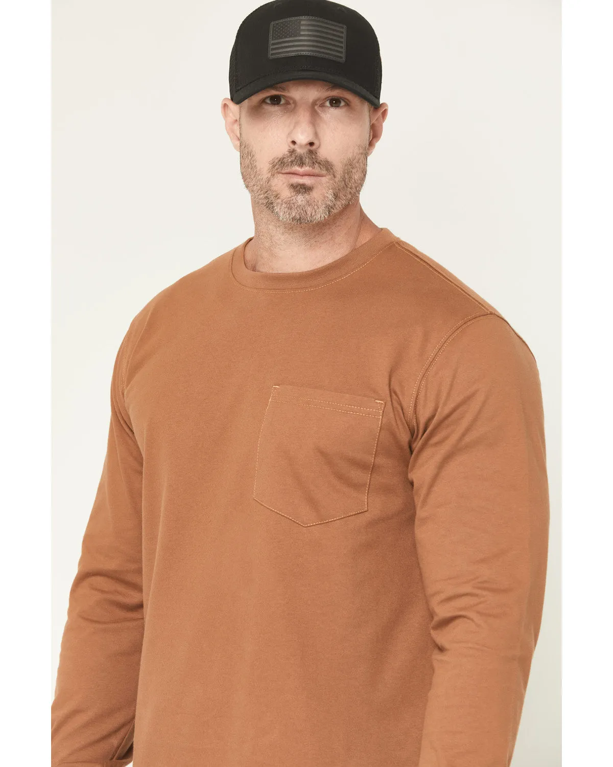 Cody James Men's FR Logo Long Sleeve Graphic Work T-Shirt sold by Cody James product image thumbnail 3