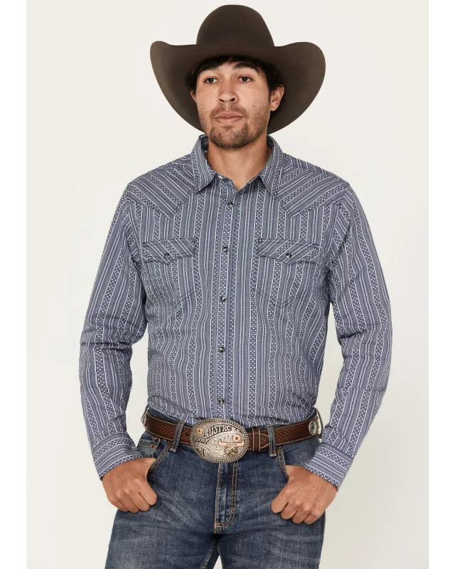Cody James Men's Born N Raised Striped Long Sleeve Snap Western Shirt - Big & Tall sold by Cody James