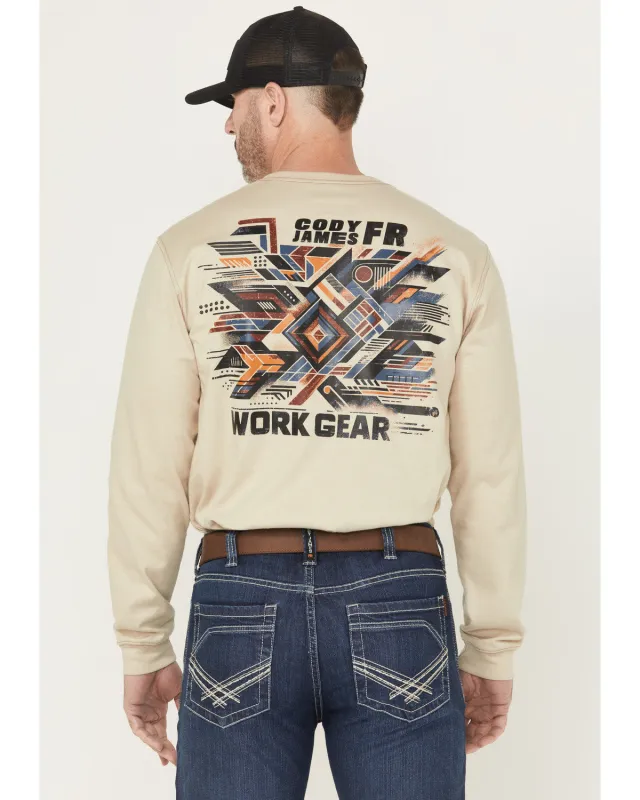 Cody James Men's FR Thrasher Long Sleeve Graphic Work Shirt sold by Cody James