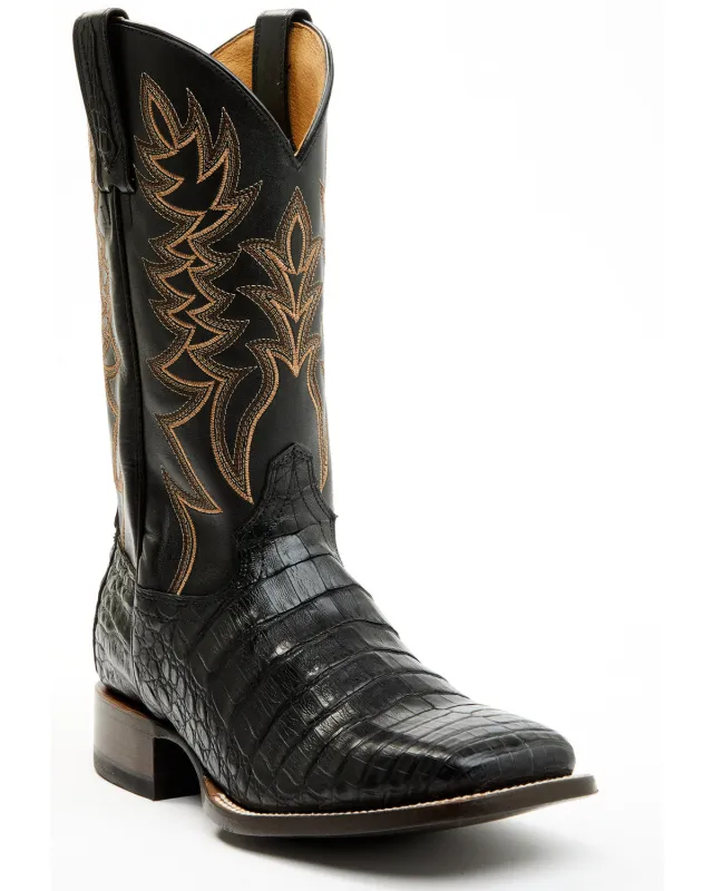 Cody James Men's Exotic Caiman Belly Western Boots - Broad Square Toe sold by Cody James