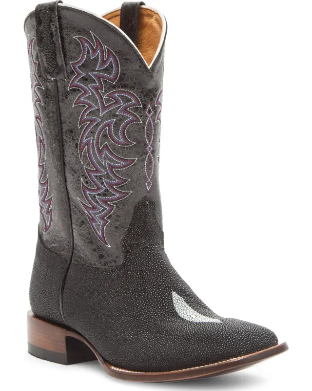 Cody James Men's Exotic Stingray Western Boots - Broad Square Toe sold by Cody James